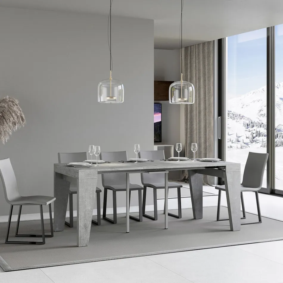 Consolle Allungabile Disponibili in 2 Diverse Misure Made in Italy - Grifone Viadurini