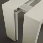 Consolle allungabile fino 295 cm in nobilitato folding Uri Viadurini