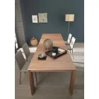 Consolle Allungabile Fino a 295 cm in Legno di Design Made in Italy - Temocle Viadurini
