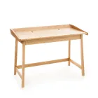 Consolle con Scrittoio Porta PC in MDF e Legno - Calcio Viadurini