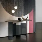 Consolle da Salotto di Design in Ceramica e Vetro Made in Italy – Random Viadurini