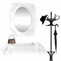 Consolle design moderno in plexiglass trasparente drappeggiato Wish