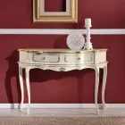 Consolle Ingresso Classica in Legno con 1 Cassetto Made in Italy - Leonor Viadurini