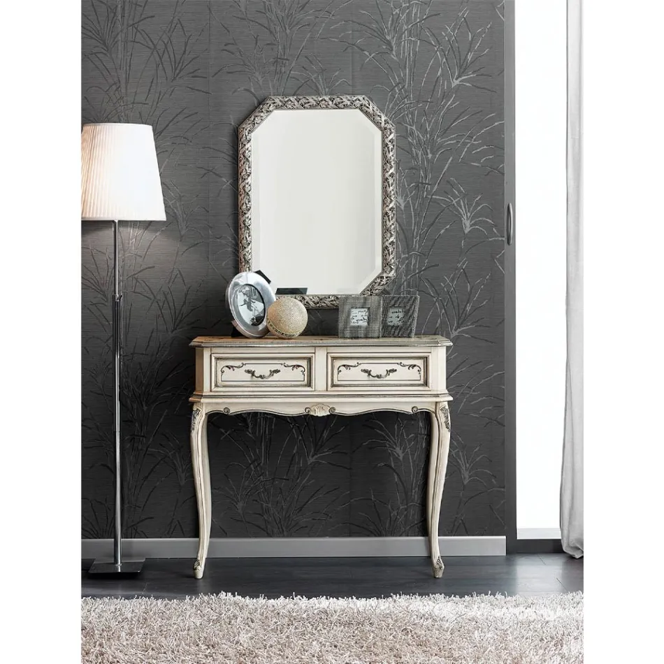 Consolle Ingresso Classica in Legno con Cassetti Made in Italy - Richard Viadurini