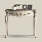 Consolle Ingresso Classica Legno con Cassetto Made in Italy - Ottaviano Viadurini