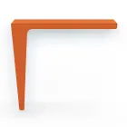 Consolle Moderna di Design Minimale in Metallo Colorato Made in Italy - Benjamin Viadurini