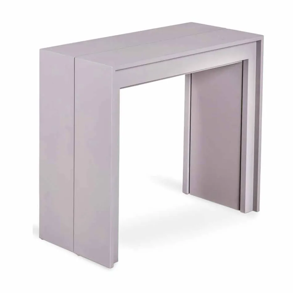 Consolle/Tavolo da pranzo allungabile, l. 42,50/302,50xp.90 cm, Alvaro Viadurini