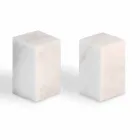 Contenitori per Sale e Pepe in Marmo Bianco di Carrara Made in Italy - Julio Viadurini