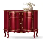 Credenza di Lusso con 2 Ante e 1 Cassetto in Legno Made in Italy - Leonor Viadurini