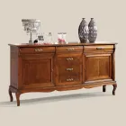 Credenza di Lusso da Soggiorno in Legno Classica Made in Italy - Helisa Viadurini