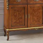 Credenza di Lusso in Legno con Ante e Cassetti Made in Italy - Cheverny Viadurini