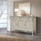 Credenza di Lusso in Legno con Ante e Cassetti Made in Italy - Cheverny Viadurini