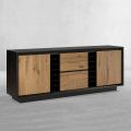 Credenza Impiallacciata su Truciolare di Pioppo Made in Italy - Leone