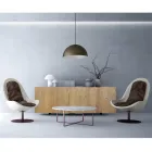 Credenza Living a 3 Ante in Legno Massello Made in Italy – Khal Viadurini