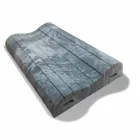 Cuscino a Doppia Onda in Memory Xform Alto 11 cm Made in Italy – Curly Viadurini