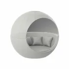 Daybed da Giardino Design Rotondo di Lusso con Parasole - Ulm Moon by Vondom Viadurini