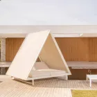 Daybed Esterno in Alluminio e Tessuto Design di Lusso - Frame Vineyard by Vondom Viadurini