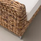 Divano 2 o 3 Posti Outdoor in Banano con Cuscini – Legolas Viadurini