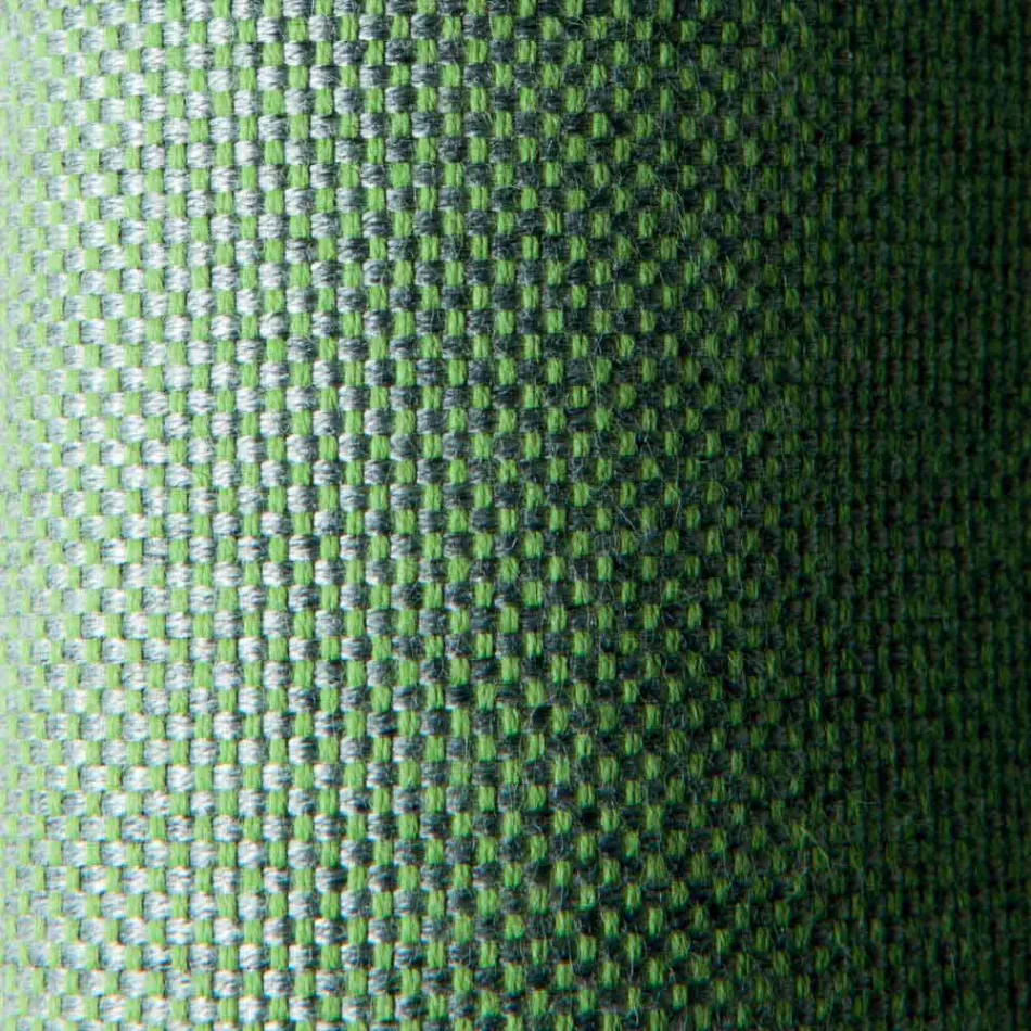 Divano da Esterno a 3 Posti di Design in Metallo e Tessuto Made in Italy - Selia Viadurini