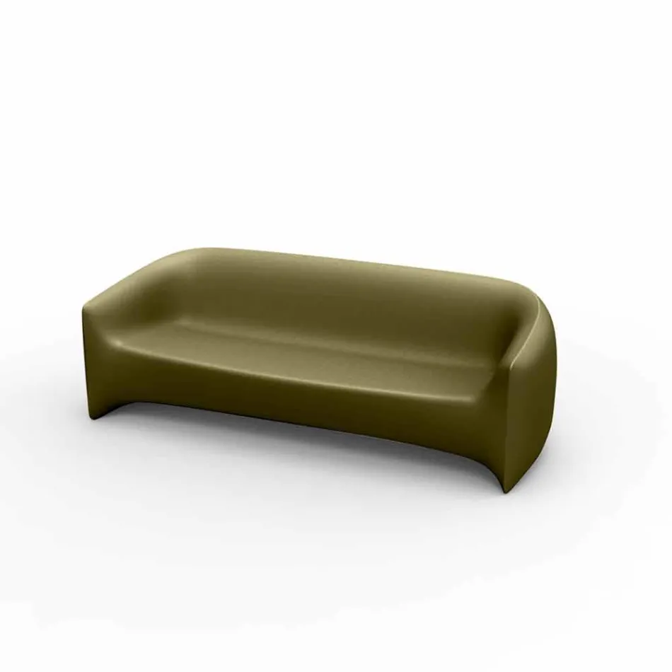Divano da esterno di design in resina di polietilene Blow by Vondom Viadurini