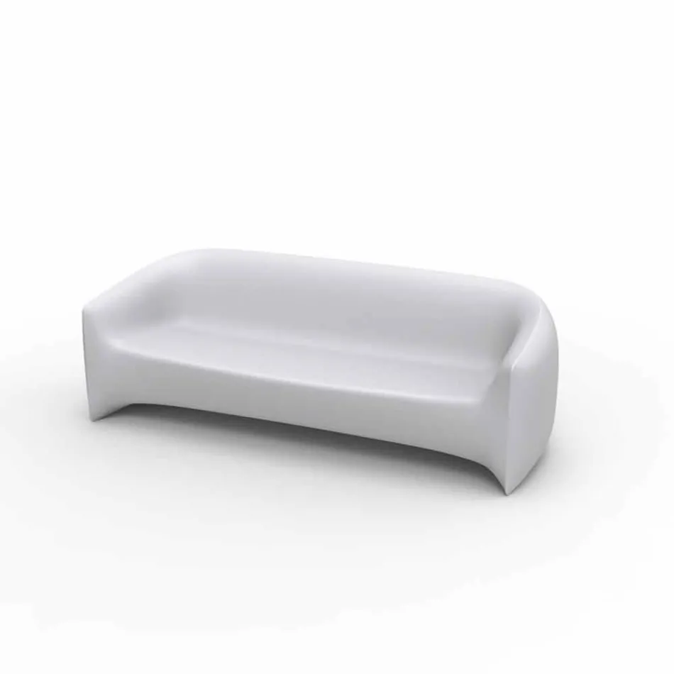 Divano da esterno di design in resina di polietilene Blow by Vondom Viadurini