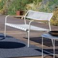 Divano da Giardino in Alluminio e Schienale in Corda - Risplendente