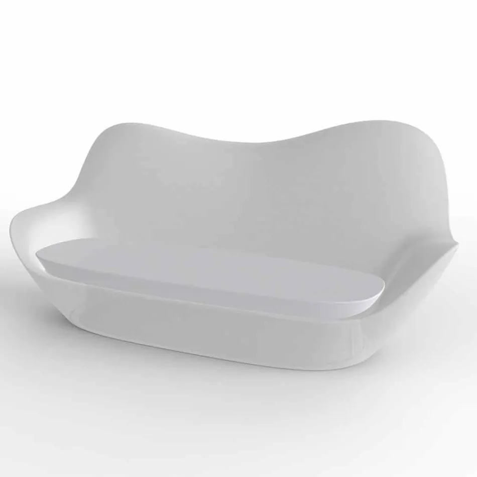 Divano da giardino in polietilene design moderno Sabinas by Vondom Viadurini