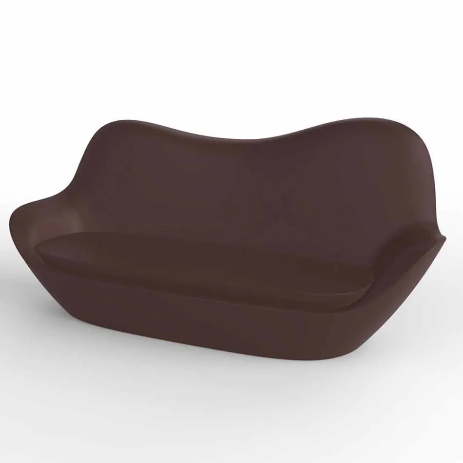 Divano da giardino in polietilene design moderno Sabinas by Vondom Viadurini