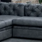 Divano da Salotto con Poggiatesta Reclinabile Made in Italy - Scatenato Viadurini
