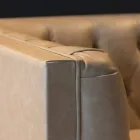 Divano da Salotto con Struttura e Piedini in Legno Made in Italy - Comico Viadurini