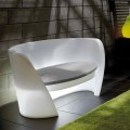 Divano polietilene di design Slide Rap da interno luminoso made Italy