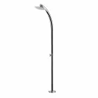 Doccia da Esterno con Rubinetto a Vitone in Acciaio Inox Made in Italy - Yuki Viadurini