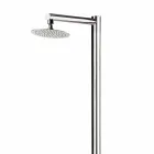 Doccia da Esterno in Acciaio Inox Cromato con Doccetta Made in Italy - Modeo Viadurini