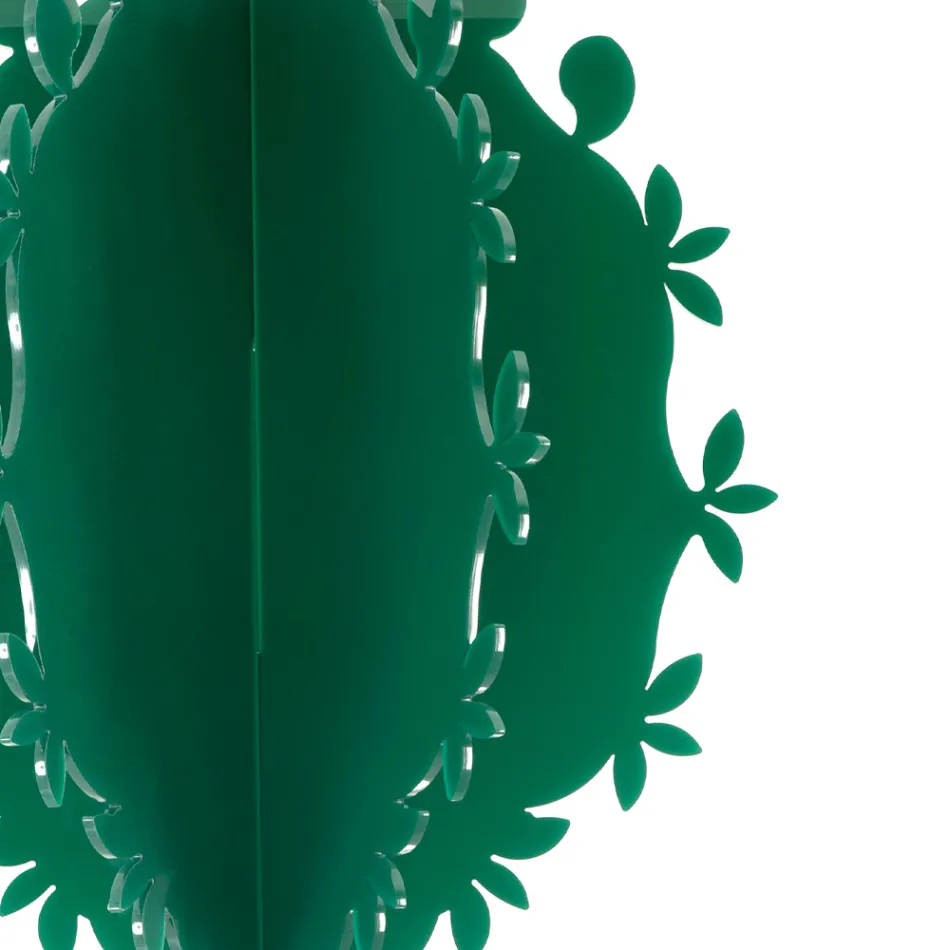 Elemento Decorativo in Plexiglass a Forma di Cactus Made in Italy - Woody Viadurini