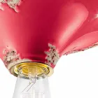 Faretto vintage da soffitto artigianale in ceramica Erica Ferroluce Viadurini