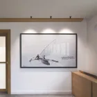 Fotoproiettore Plafoniera Led Orientabile in Alluminio 4 Pezzi - Etrusca Viadurini
