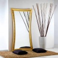 Grande specchiera da terra / muro design moderno Heart, 110x197 cm