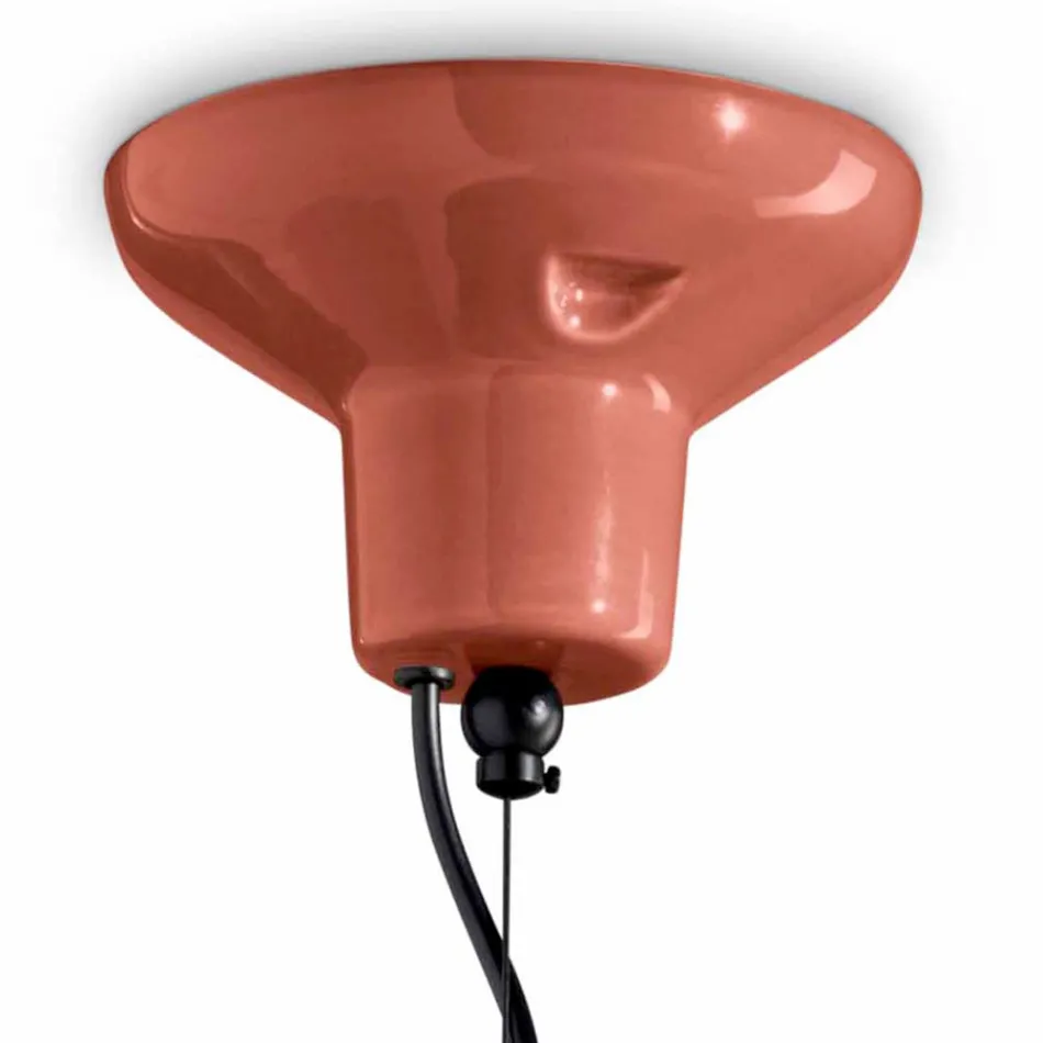 Lampada a 3 Elementi in Ceramica di Diverse Forme Made in Italy - Bumbum Viadurini