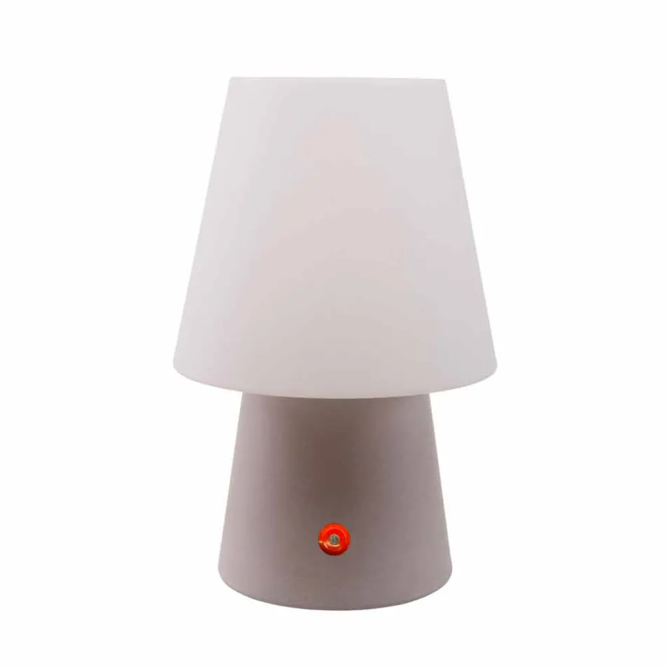 Lampada a LED Ricaricabile in Plastica Colorata da Interno o Esterno - Fungostar Viadurini