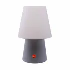 Lampada a LED Ricaricabile in Plastica Colorata da Interno o Esterno - Fungostar Viadurini
