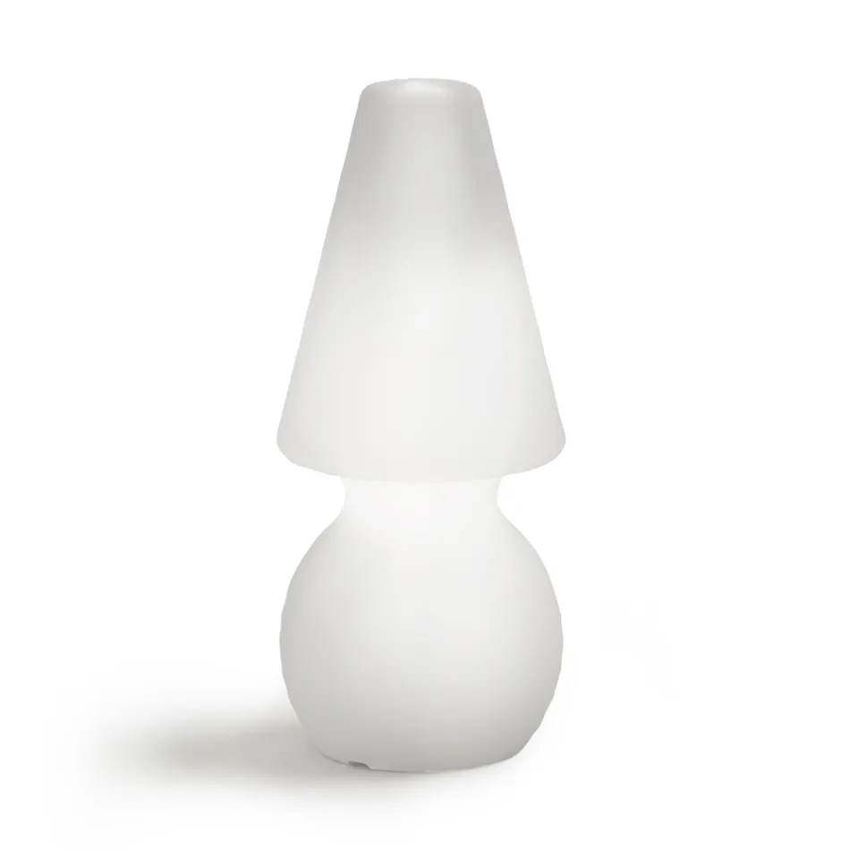 Lampada a Luce Led per Interni in Polietilene Made in Italy - Alvarez Viadurini