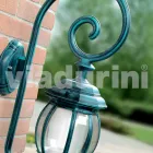 Lampada a muro da esterno in alluminio pressofuso made in Italy, Anika Viadurini