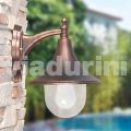 Lampada a muro da giardino in alluminio pressofuso made Italy, Anusca