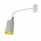 Lampada a muro di design In-es.artdesign Paint a Cemento verniciata Viadurini