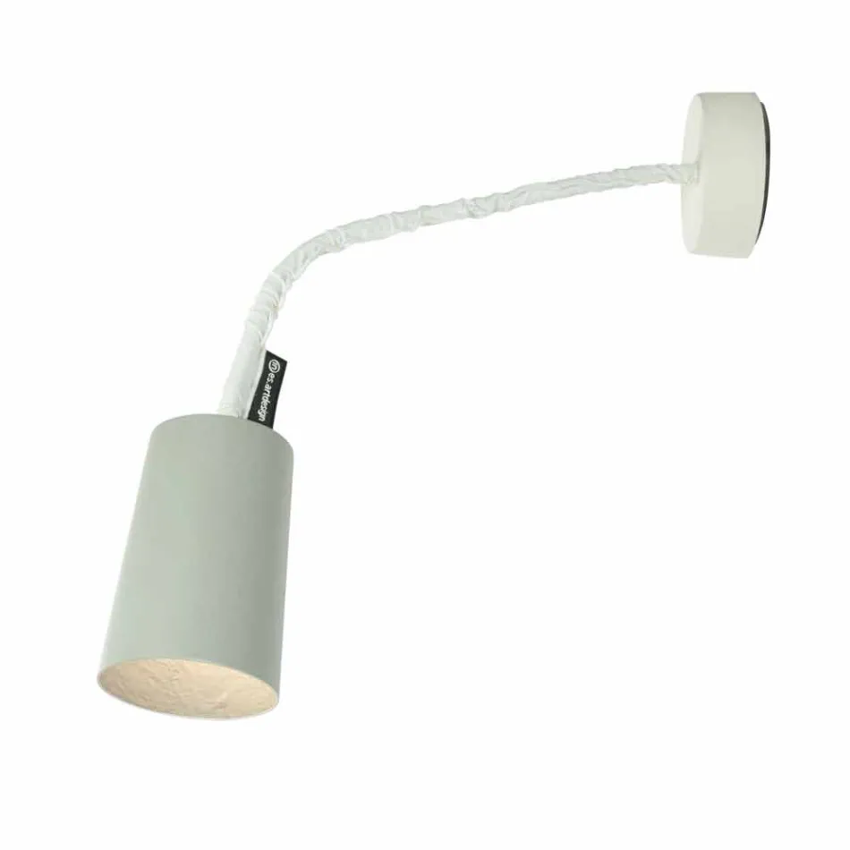 Lampada a muro di design In-es.artdesign Paint a Cemento verniciata Viadurini