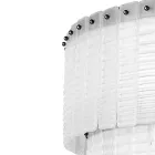 Lampada a Muro Moderna in Vetro Artigianale Lusso Made in Italy - Valadier Viadurini