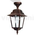 Lampada a soffitto da giardino in alluminio fatta in Italia, Aquilina