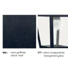 Lampada a soffitto da giardino in alluminio fatta in Italia, Aquilina Viadurini