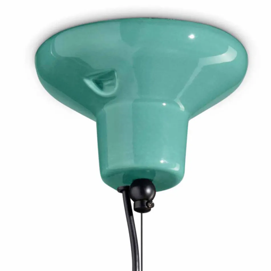 Lampada a Sospensione con 3 Elementi di Diverse Forme Made in Italy - Bumbum Viadurini