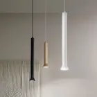 Lampada a Sospensione con Montatura Metallica e Cavi Regolabili - Betulla Viadurini